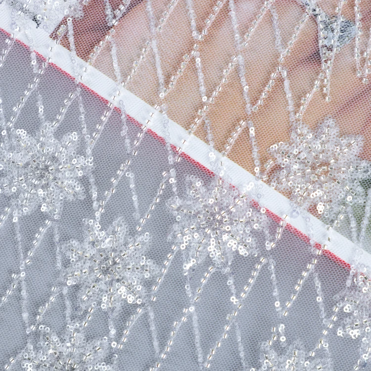 Sequin Lace Fabric MX758 HOT Sale High Quality Couture Style Embroidery Lady Garment or Wedding Dresses Mesh Fabric Polyester, Support custom colors
Sequin Lace Fabric MX758 HOT Sale High Quality Couture Style Embroidery Lady Garment or Wedding Dresses Mesh Fabric Polyester, Support custom colors