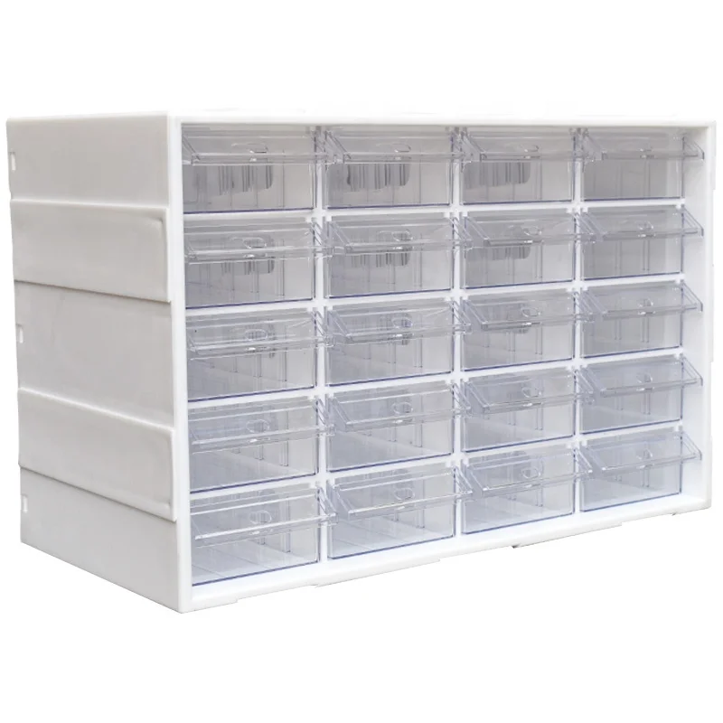 Plastic Desktop Stacking Drawer Storage Cabinet Parts Box
Plastic Desktop Stacking Drawer Storage Cabinet Parts Box