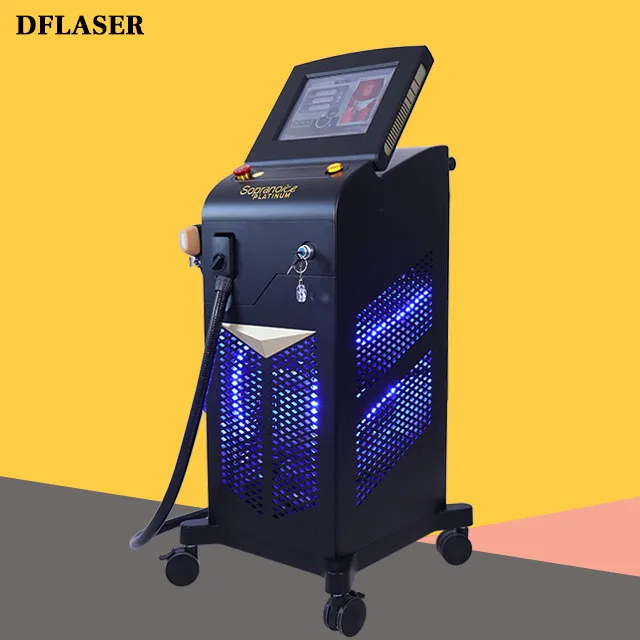 DFLASER 2021 Newest Diode Soprano Ice 755 + 808 + 1064nm Depilation Laser Device/808nm Diode Laser Hair Removal
DFLASER 2021 Newest Diode Soprano Ice 755 + 808 + 1064nm Depilation Laser Device/808nm Diode Laser Hair Removal