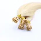 High quality Virgin Human I Tip Hair Brazilian Hair Extension 8A Unprocessed Virgin Hair