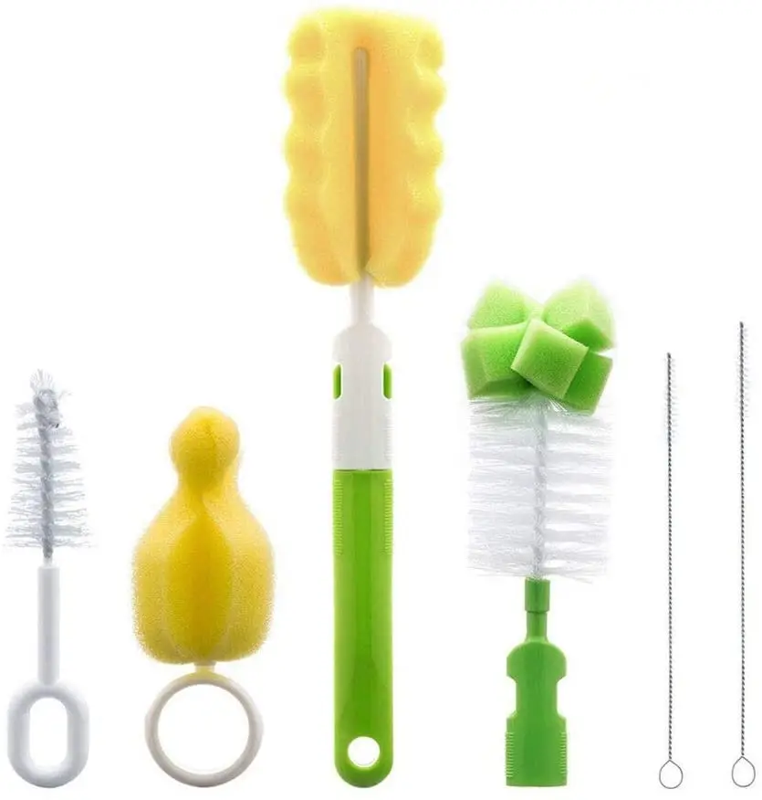Supplier Wholesale Multi Direction Removable Baby Milk Bottle Nipple Brush Straw Cleaner Pacifier Sponge Feeding Clean Brush Kit, Green, pink, blue
Supplier Wholesale Multi Direction Removable Baby Milk Bottle Nipple Brush Straw Cleaner Pacifier Sponge Feeding Clean Brush Kit, Green, pink, blue