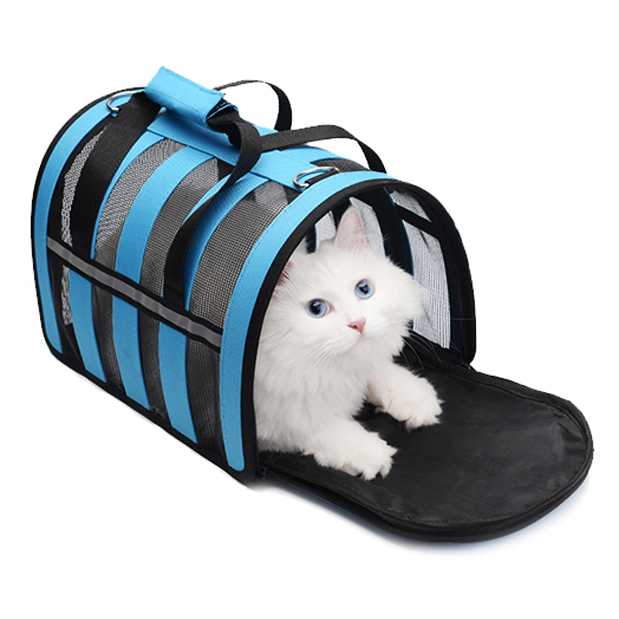 Portable Dog Pet Carrier Cages Airline Approved Transparent Puppy Breathable Mesh Shoulder Bag, Black / blue / blue / green
Portable Dog Pet Carrier Cages Airline Approved Transparent Puppy Breathable Mesh Shoulder Bag, Black / blue / blue / green