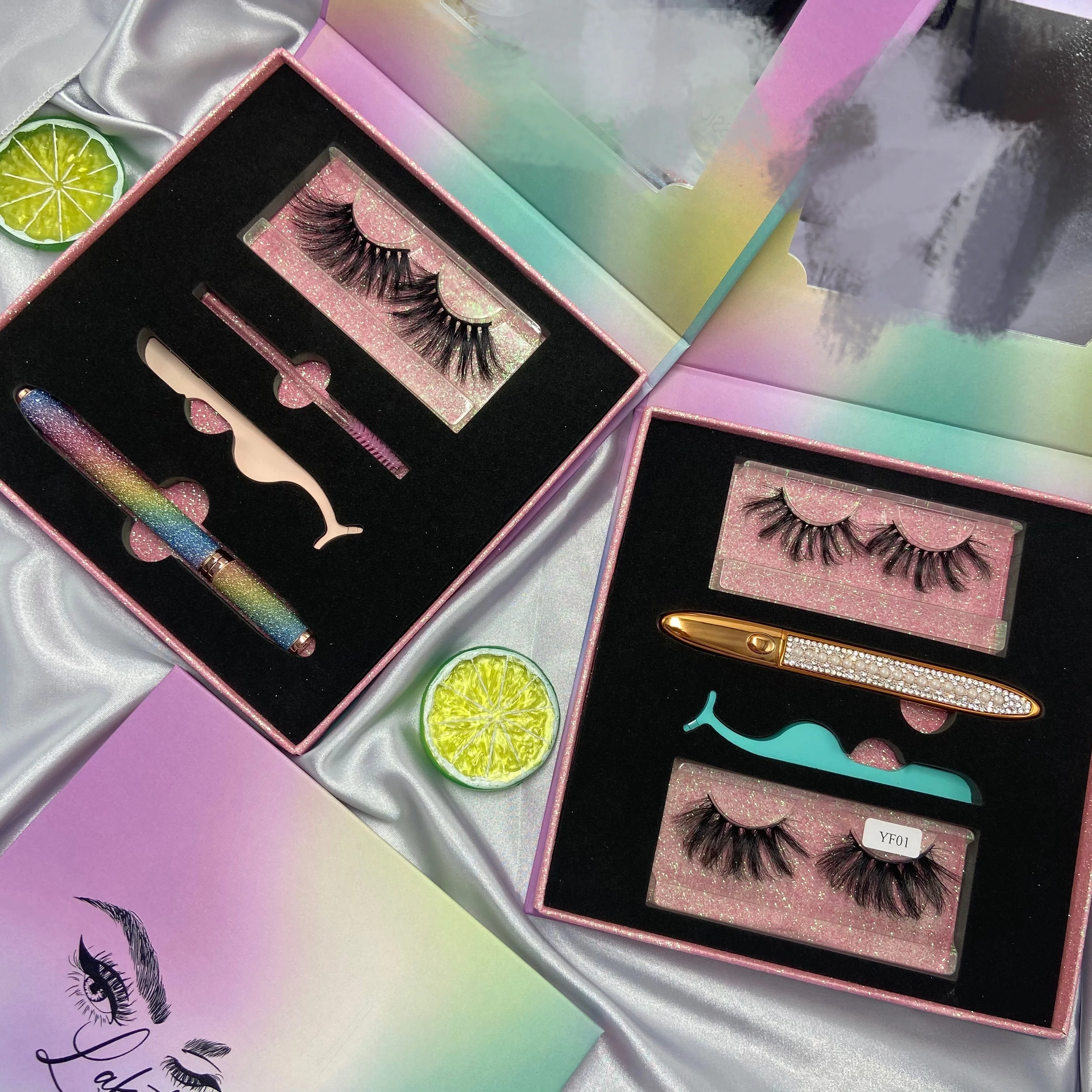 Luxury 3D Mink Eyelashes With Mirror Lash Packaging 100% Real Mink Fur Lashes, Natural black
Luxury 3D Mink Eyelashes With Mirror Lash Packaging 100% Real Mink Fur Lashes, Natural black