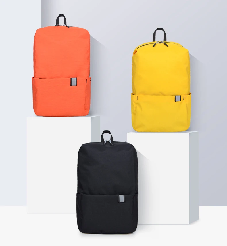 New Xiaomi Backpack Fashion School Bag Customized Logo Sports Travel Small Backpacks, Green,grey,white or customized
New Xiaomi Backpack Fashion School Bag Customized Logo Sports Travel Small Backpacks, Green,grey,white or customized