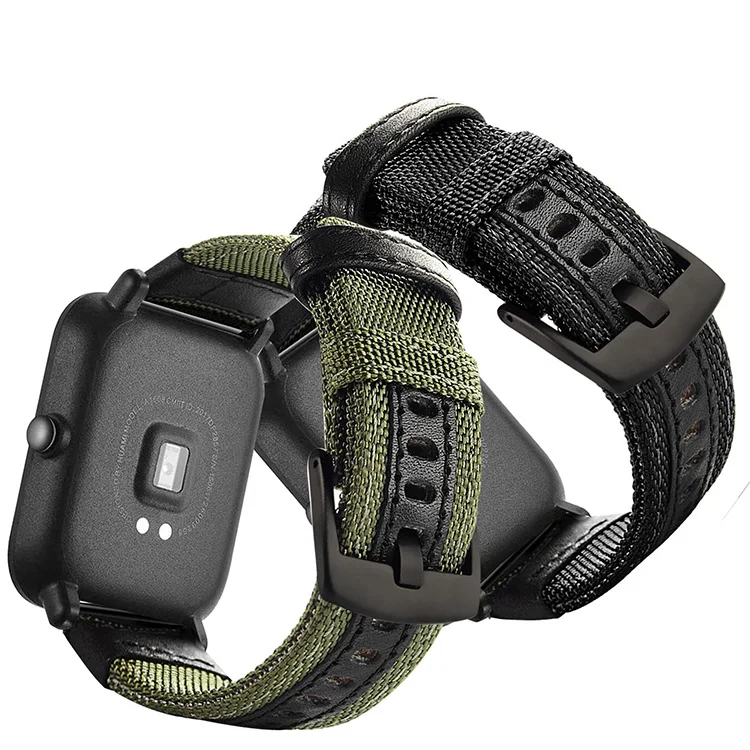 Factory 20mm band for Xiaomi Amazfit band bracelet for Huami Amazfit Bip Bit wrist elastic nylon fabric watch band, 5 colors
Factory 20mm band for Xiaomi Amazfit band bracelet for Huami Amazfit Bip Bit wrist elastic nylon fabric watch band, 5 colors