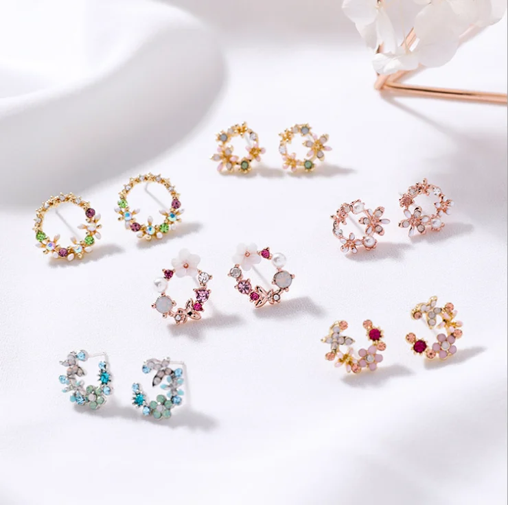 Farfetch Wholesale Sweet Flower Pearl Bird Earring Studs Cute Girl Diamond Drop Oil Geometric Pearl Stud Earrings, Picture
Farfetch Wholesale Sweet Flower Pearl Bird Earring Studs Cute Girl Diamond Drop Oil Geometric Pearl Stud Earrings, Picture