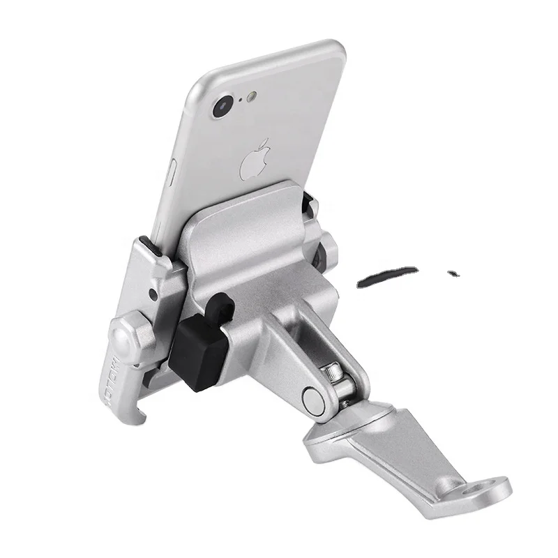Waterproof Rechargeable Motorcycle and Bike Aluminum Phone Holder with USB Charging 12-24V, Black,silver,golden
Waterproof Rechargeable Motorcycle and Bike Aluminum Phone Holder with USB Charging 12-24V, Black,silver,golden