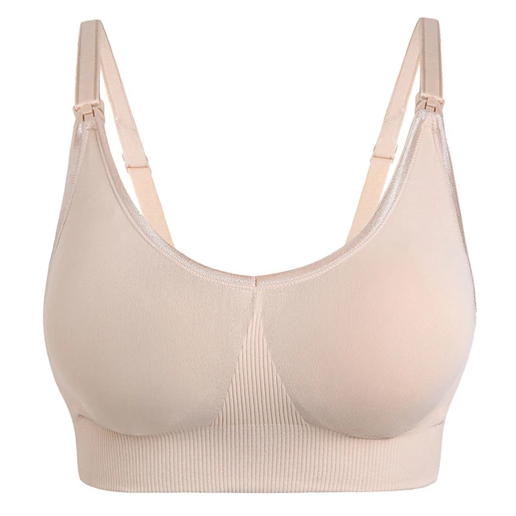 RTS wholesale women pregnant nursing bra maternity bra seamless for breastfeeding, Pink, black, skin color, dark purple, dark gray, dark green
RTS wholesale women pregnant nursing bra maternity bra seamless for breastfeeding, Pink, black, skin color, dark purple, dark gray, dark green