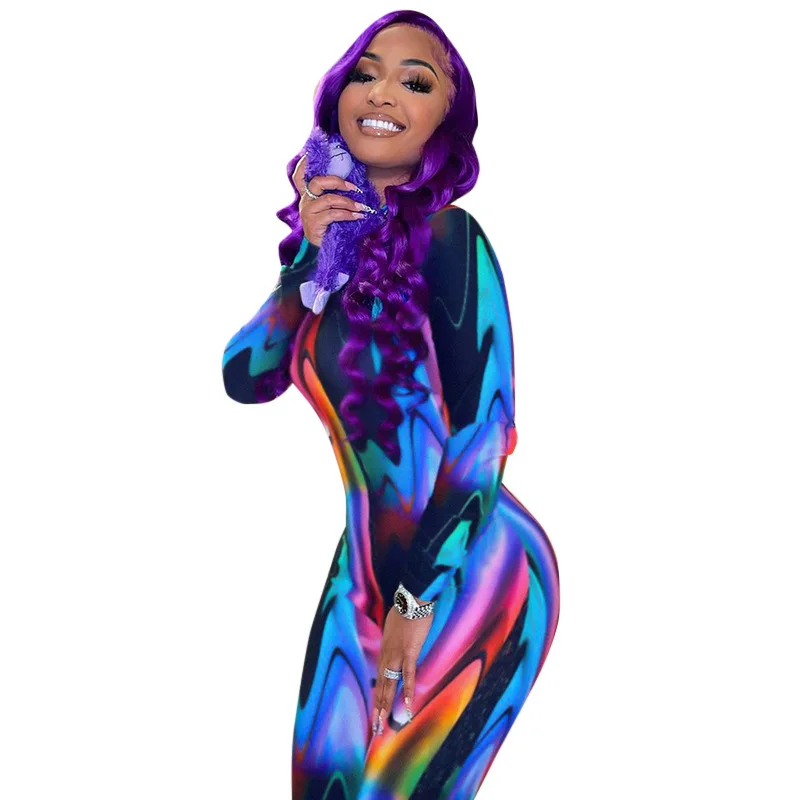 2022 New Arrivals Women Jumpsuit Printed Long Sleeve Tie Dye Women Work Out Jumpsuit
2022 New Arrivals Women Jumpsuit Printed Long Sleeve Tie Dye Women Work Out Jumpsuit