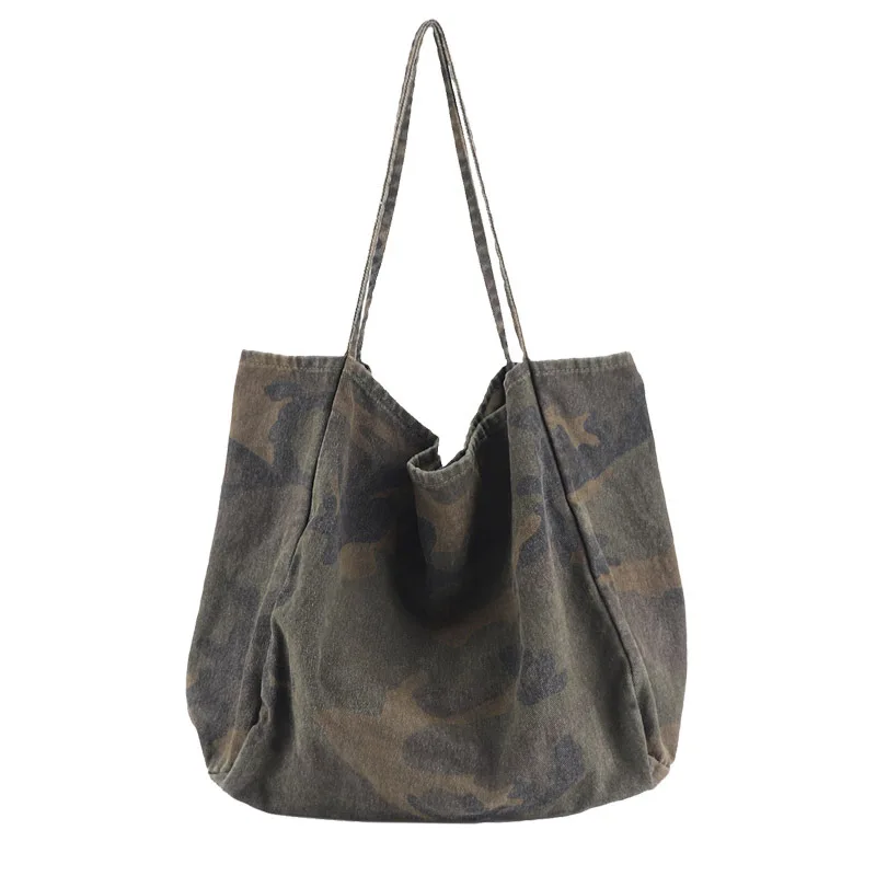 Vintage Camouflage Pattern Print Large Canvas Shoulder Tote Bag Beach Travel Shopping Bag Ladies Female Canvas Handbag For Women
Vintage Camouflage Pattern Print Large Canvas Shoulder Tote Bag Beach Travel Shopping Bag Ladies Female Canvas Handbag For Women