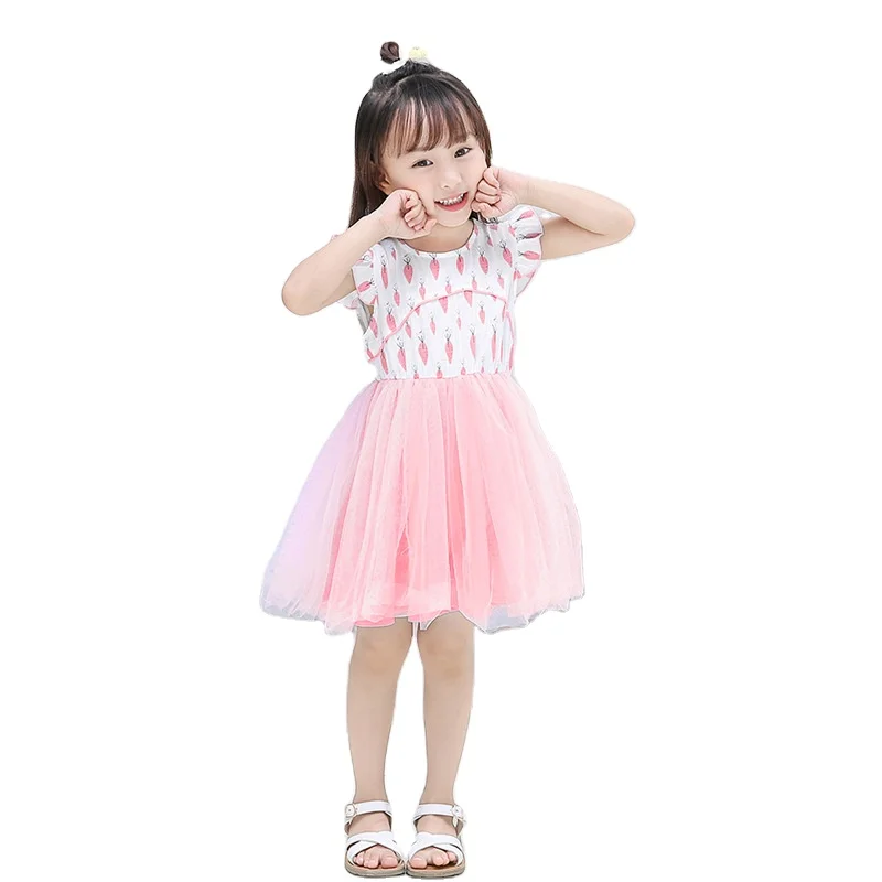 Girls' Dress Korean Version 2021 Summer New Style A Generation Of Hair Net Gauze Skirt Children'S Summer Style Children'S Cotton, Pink, light blue 
Girls' Dress Korean Version 2021 Summer New Style A Generation Of Hair Net Gauze Skirt Children'S Summer Style Children'S Cotton, Pink, light blue