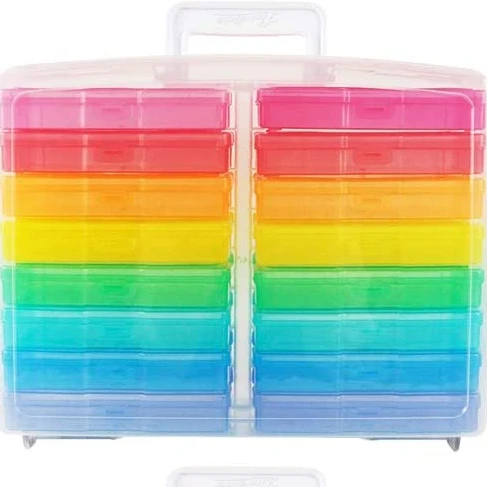 Merryart Factory Plastic Storage Case Battery Storage Case Box Photo Storage Box Plastic, Reference picture
Merryart Factory Plastic Storage Case Battery Storage Case Box Photo Storage Box Plastic, Reference picture