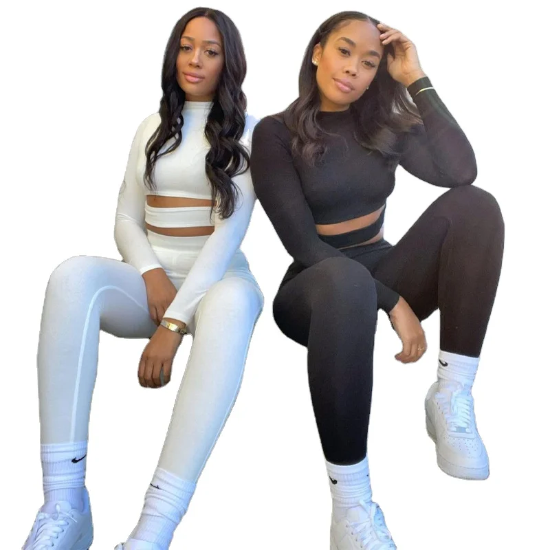 LX Women Fall 2 Two Piece Pants Set Clothing Gym Fitness Tracksuit Joggers Ladies Crop Tops 2 Piece Sets Sweat Suit Yoga Pants
LX Women Fall 2 Two Piece Pants Set Clothing Gym Fitness Tracksuit Joggers Ladies Crop Tops 2 Piece Sets Sweat Suit Yoga Pants