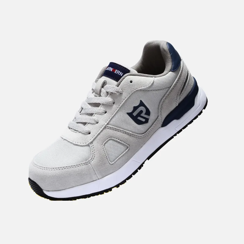 Men's breathable gray safety shoes anti-smashing construction safety shoes work safety shoes, Customized color
Men's breathable gray safety shoes anti-smashing construction safety shoes work safety shoes, Customized color