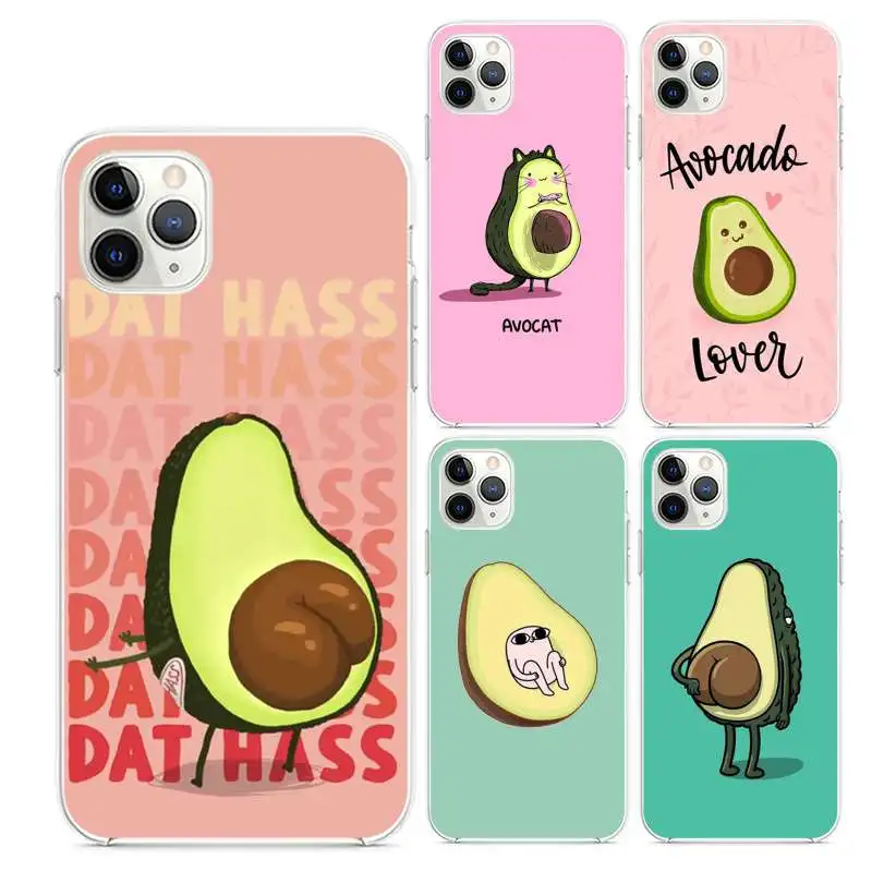 Cute cartoon avocado transparent TPU printed phone case for iPhone 11 11Pro 11Pro MaxCase
Cute cartoon avocado transparent TPU printed phone case for iPhone 11 11Pro 11Pro MaxCase
