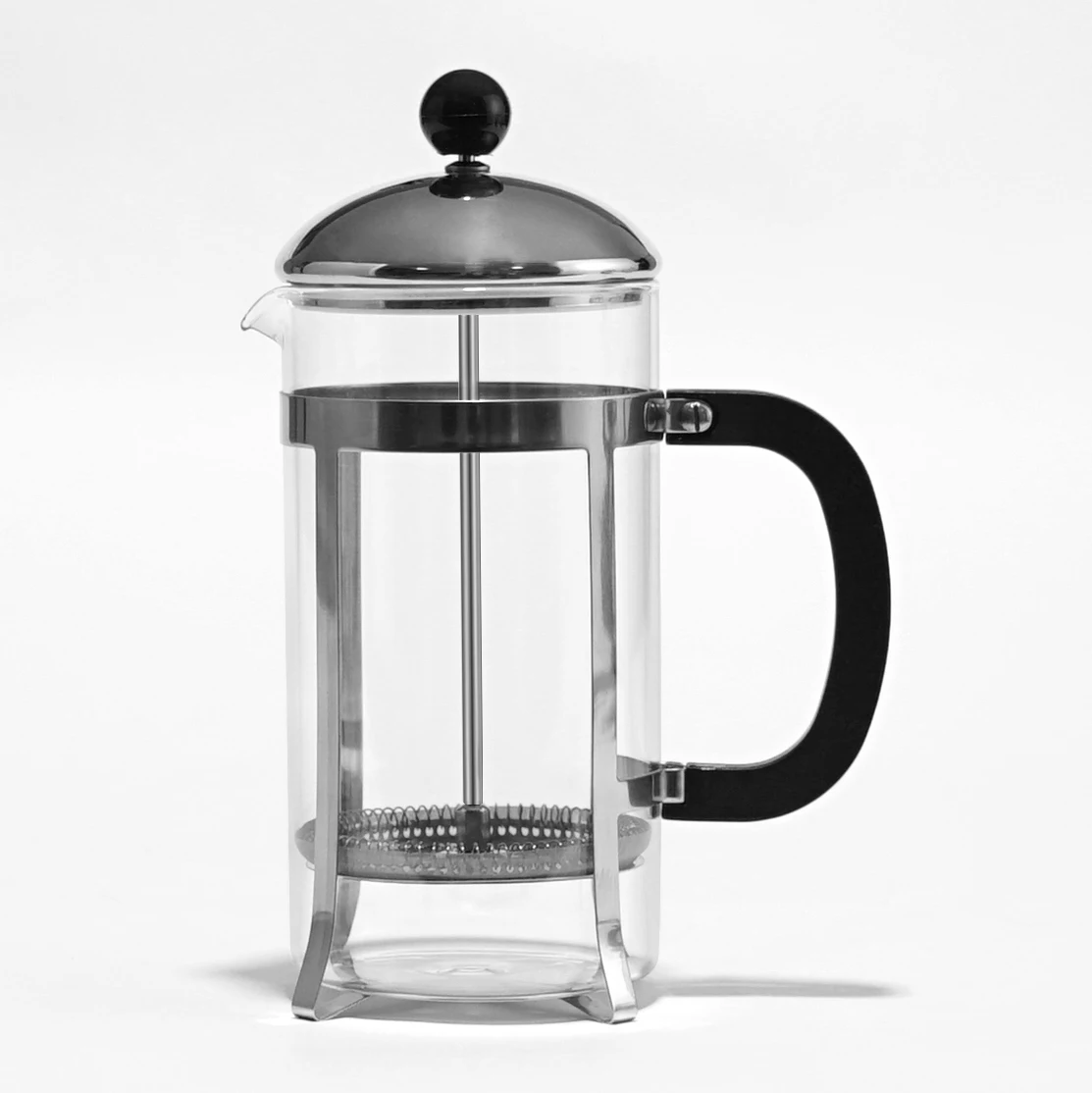 Hot Selling Silver Portable stainless steel High Borosilicate Glass 600ml French Press Coffee Maker, Sliver
Hot Selling Silver Portable stainless steel High Borosilicate Glass 600ml French Press Coffee Maker, Sliver