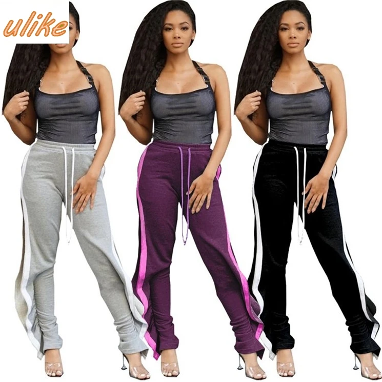 est agaric edge opening side drawstring casual Clothing Women Pants, Gray,black,purple
est agaric edge opening side drawstring casual Clothing Women Pants, Gray,black,purple