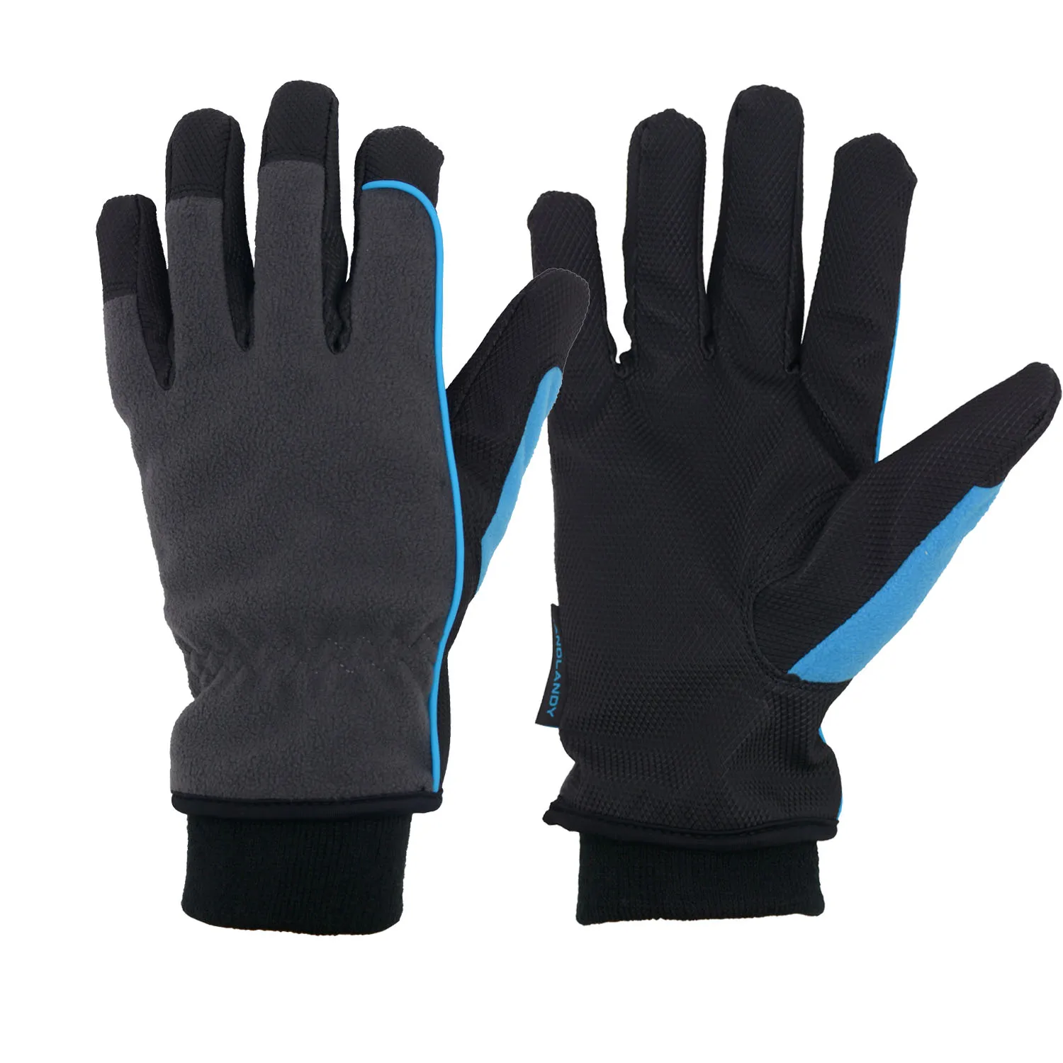 HANDLANDY Black blue leather ski gloves custom logo work gloves winter hand gloves leather ski
HANDLANDY Black blue leather ski gloves custom logo work gloves winter hand gloves leather ski