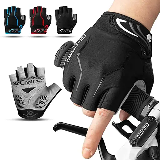 Men Women SBR Padded Shockproof Anti- Slip Breathable Fingerless Mountain Bike Cycling Gloves Half Finger Bicycle Gloves, Multicolors
Men Women SBR Padded Shockproof Anti- Slip Breathable Fingerless Mountain Bike Cycling Gloves Half Finger Bicycle Gloves, Multicolors