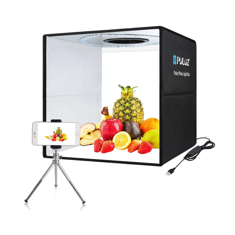 PULUZ 40cm Folding Portable Ring Light USB Photo Lighting Studio Shooting Photo Box
PULUZ 40cm Folding Portable Ring Light USB Photo Lighting Studio Shooting Photo Box