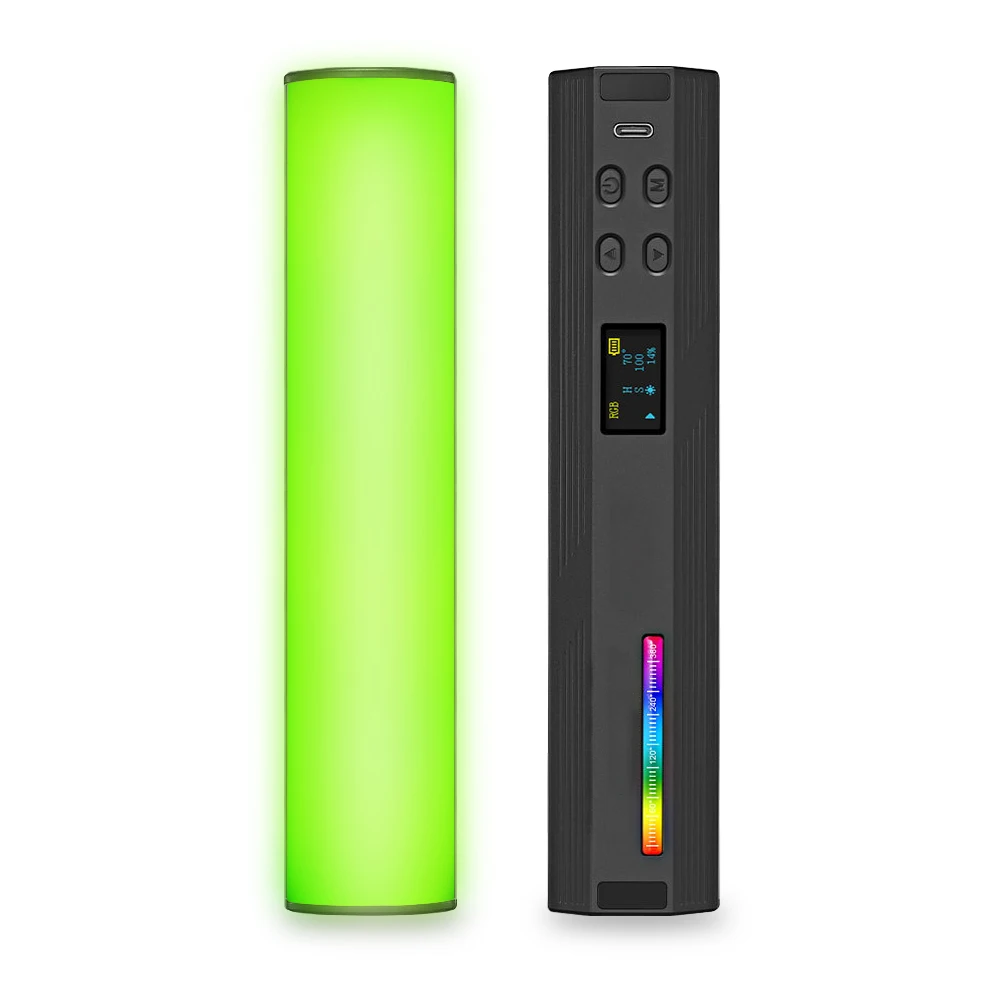 RGB Video Light Rechargeable LED Camera Lights Full Color Portable Photography Lighting
RGB Video Light Rechargeable LED Camera Lights Full Color Portable Photography Lighting