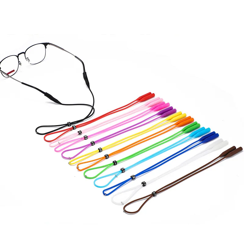 Adjustable Silicone Sports Sunglass Holder Strap Safety Glasses Eyeglasses Neck Cord String
Adjustable Silicone Sports Sunglass Holder Strap Safety Glasses Eyeglasses Neck Cord String
