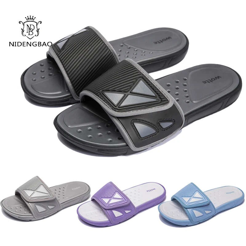 Men Slippers Flat Bathroom Shoes Unisex Outdoor Casual Non-slip Slides Male Footwear Quick Dry Flip Flops Men zapatos hombre
Men Slippers Flat Bathroom Shoes Unisex Outdoor Casual Non-slip Slides Male Footwear Quick Dry Flip Flops Men zapatos hombre