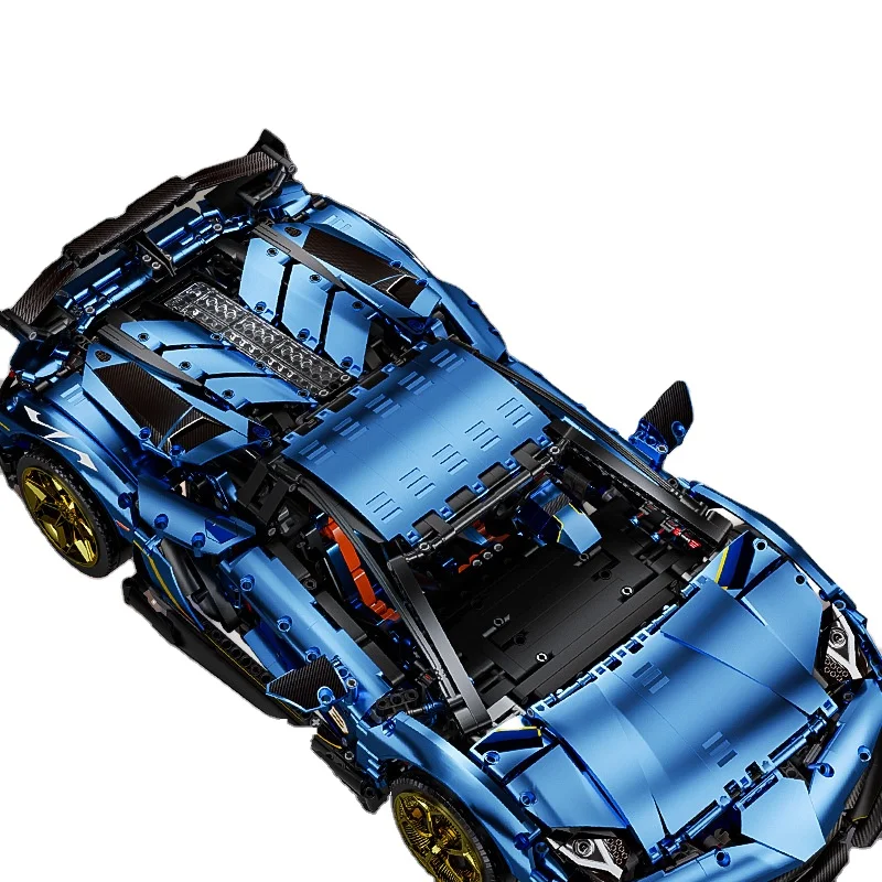 K BOX 10520 Bull SVJ 3811 pcs Lam-borghini Supercar building block toy Assembly Mechanical group male gift
K BOX 10520 Bull SVJ 3811 pcs Lam-borghini Supercar building block toy Assembly Mechanical group male gift