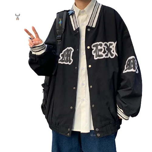 Wholesale Spring New Design Letter Printing Streetwear Custom Men Baseball Varsity Jacket
Wholesale Spring New Design Letter Printing Streetwear Custom Men Baseball Varsity Jacket
