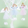 Christmas Hanging Pendant Cute Mini Angel Doll Gift Crafts Christmas Tree Ornaments for Home Decor