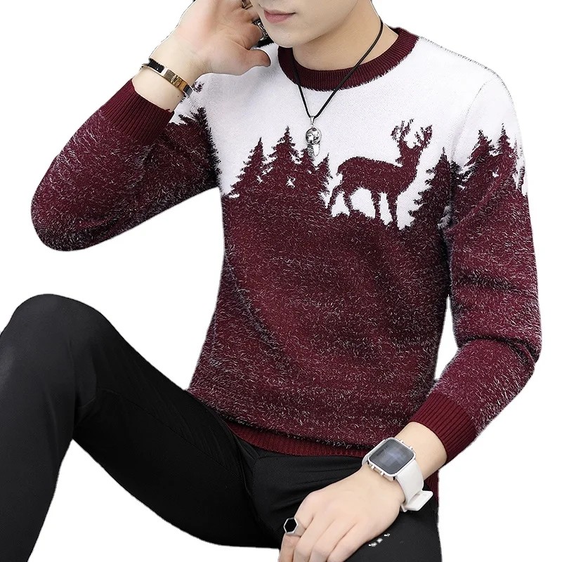 Christmas round neck super high quality cool sheep pullover sweater, Black, beige.navy,white
Christmas round neck super high quality cool sheep pullover sweater, Black, beige.navy,white