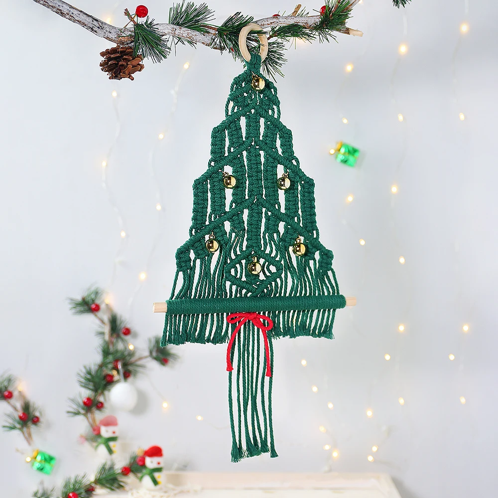 Macrame Christmas Tree Mini Macrame Wall Hanging Boho Christmas Ornaments Xmas Gift Living Room Dorm Decoration Nursery Decor
Macrame Christmas Tree Mini Macrame Wall Hanging Boho Christmas Ornaments Xmas Gift Living Room Dorm Decoration Nursery Decor