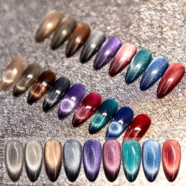 High quality 5D Diamond Crystal Reflective Cat Eye UV Gel Polish Soak Off Magnetic Gel Nail Polish
High quality 5D Diamond Crystal Reflective Cat Eye UV Gel Polish Soak Off Magnetic Gel Nail Polish