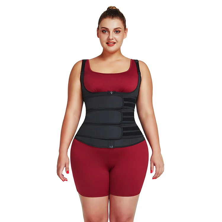 2021 New Custom Logo Ladies Slimming Abdomen Control Adjustable Shoulder Strap Three Waist Belt Waist Trainer Vest, Black
2021 New Custom Logo Ladies Slimming Abdomen Control Adjustable Shoulder Strap Three Waist Belt Waist Trainer Vest, Black
