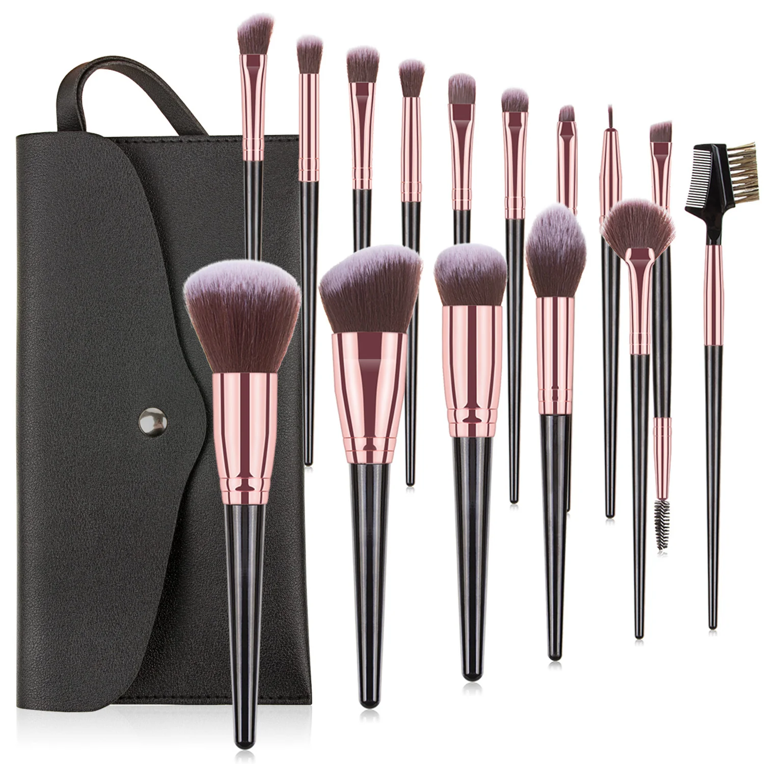 Free Sample Custom Premium Synthetic Makeup brush Tool Custom Logo Factory Price OEM ODM Makeup Brushes Set, Brown ,black handle
Free Sample Custom Premium Synthetic Makeup brush Tool Custom Logo Factory Price OEM ODM Makeup Brushes Set, Brown ,black handle