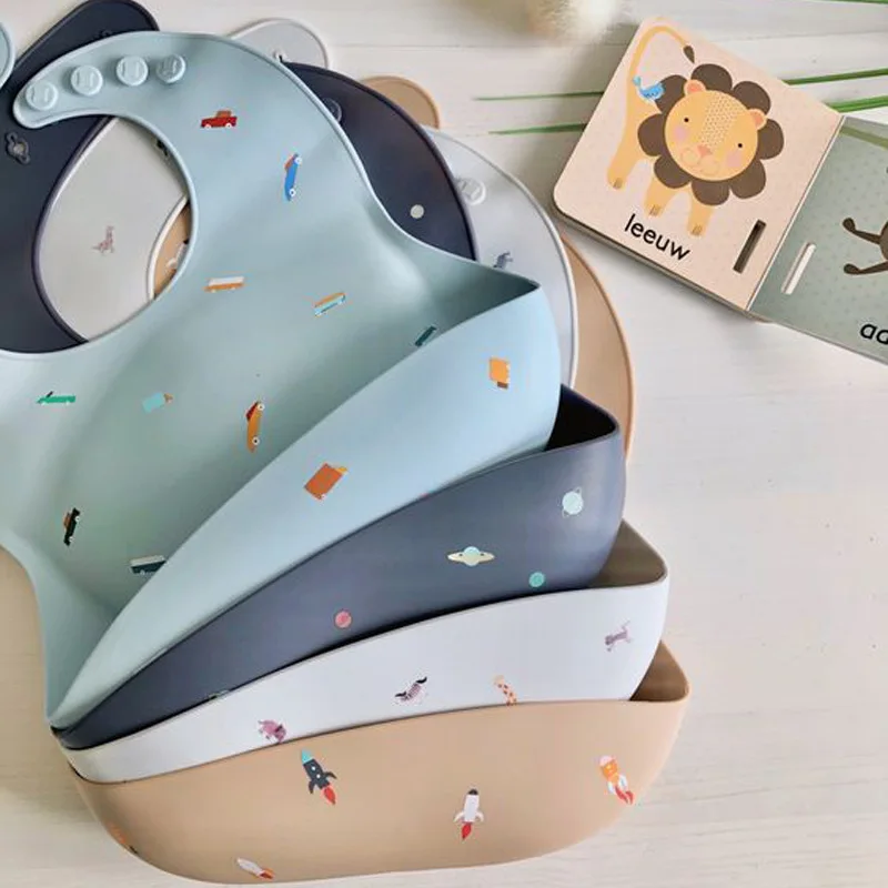 New Product Easy To Wash Waterproof Food Grade Silicone Bib With Food Catcher Baby Bib
New Product Easy To Wash Waterproof Food Grade Silicone Bib With Food Catcher Baby Bib