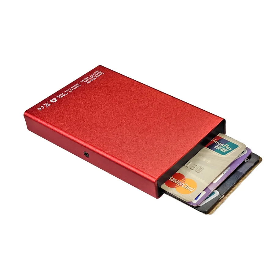 Aluminum pop-up Cardholder With Power Bank Mobile Power Credit Card Pack Burglar-proof credit card bag
Aluminum pop-up Cardholder With Power Bank Mobile Power Credit Card Pack Burglar-proof credit card bag