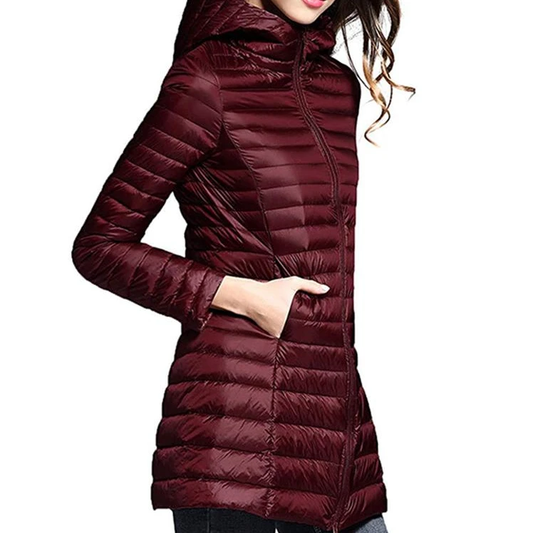 JACKETOWN Mid-length Plus Size Hooded Ultra light Long Winter Duck Down Jacket Women Warm
JACKETOWN Mid-length Plus Size Hooded Ultra light Long Winter Duck Down Jacket Women Warm