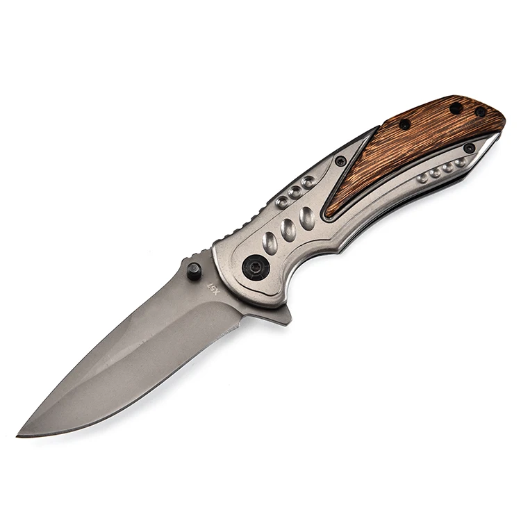 High Quality Titanium Pocket Knife 3 Type Handles with 440 Stainless Steel Blade for Outdoor Protection Survival Hunting
High Quality Titanium Pocket Knife 3 Type Handles with 440 Stainless Steel Blade for Outdoor Protection Survival Hunting