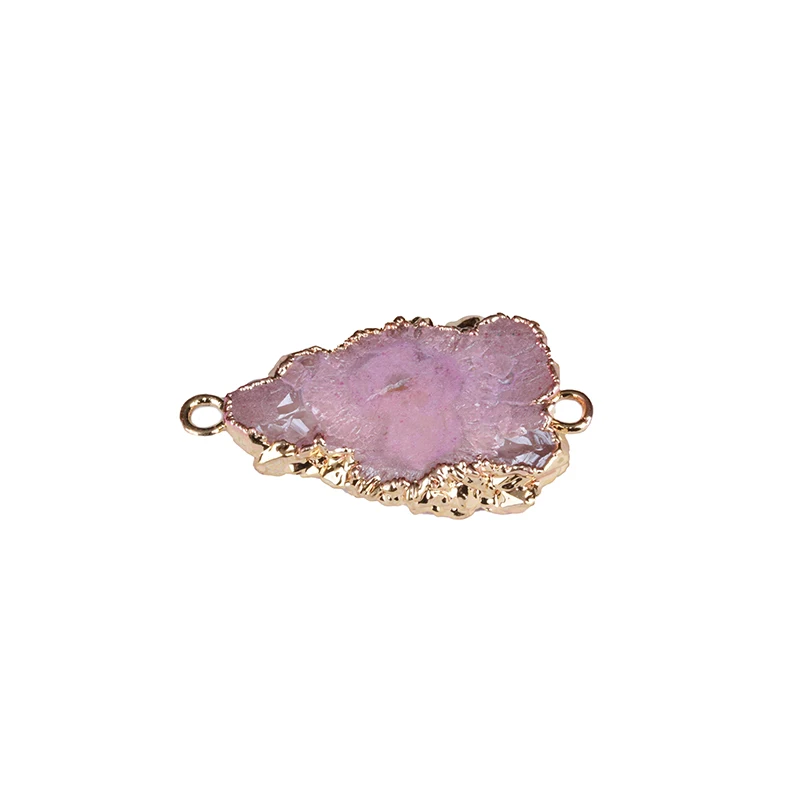 Gold Filled Natural Stone Rose Quartz Connector Pink Crystal Gemstone Connector, Customized
Gold Filled Natural Stone Rose Quartz Connector Pink Crystal Gemstone Connector, Customized