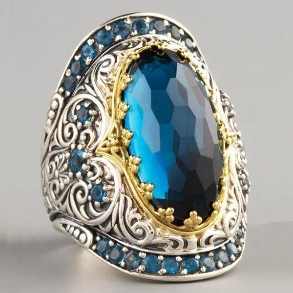 New Fashion Big Blue Cz Luxury Vintage Wedding Rings For Women Party Club Championship Promise Rings Jewelry Gifts
New Fashion Big Blue Cz Luxury Vintage Wedding Rings For Women Party Club Championship Promise Rings Jewelry Gifts