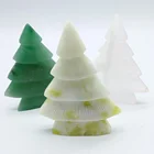 Wholesale Natural Hand Carved Flash Stone Crystal Christmas tree for Crafts