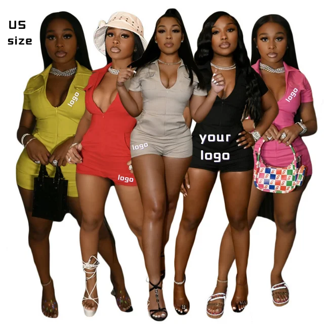 Summer Clothing Sexy V Neck Short Sleeve Rompers Womens Cargo Romper One Piece Shorts Jumpsuit Women Bodycon Jumpsuits 2021, Picture color
Summer Clothing Sexy V Neck Short Sleeve Rompers Womens Cargo Romper One Piece Shorts Jumpsuit Women Bodycon Jumpsuits 2021, Picture color