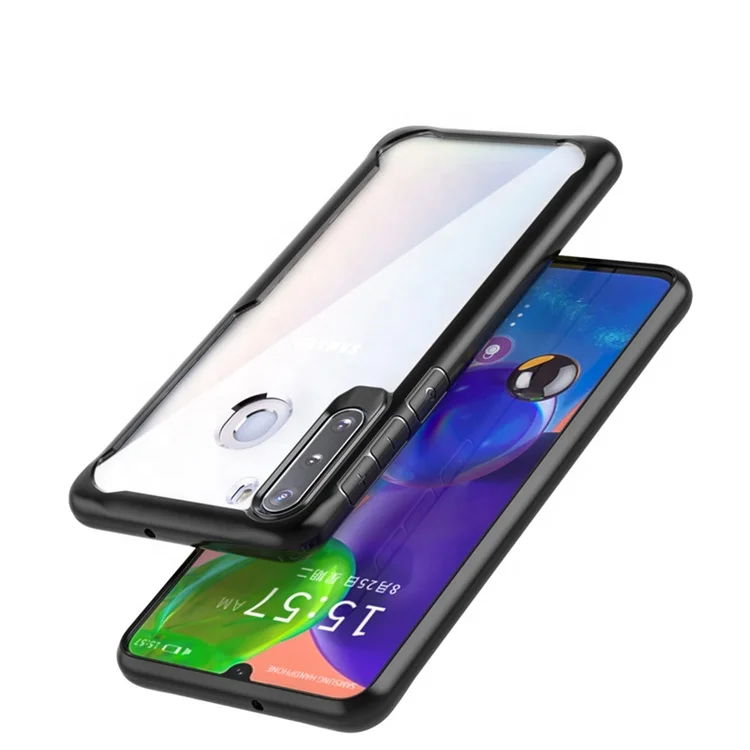 Wholesale Luxury Transparent Acrylic 2 in 1 PC & TPU Mobile Phone Case For Samsung Galaxy A21/A11
Wholesale Luxury Transparent Acrylic 2 in 1 PC & TPU Mobile Phone Case For Samsung Galaxy A21/A11