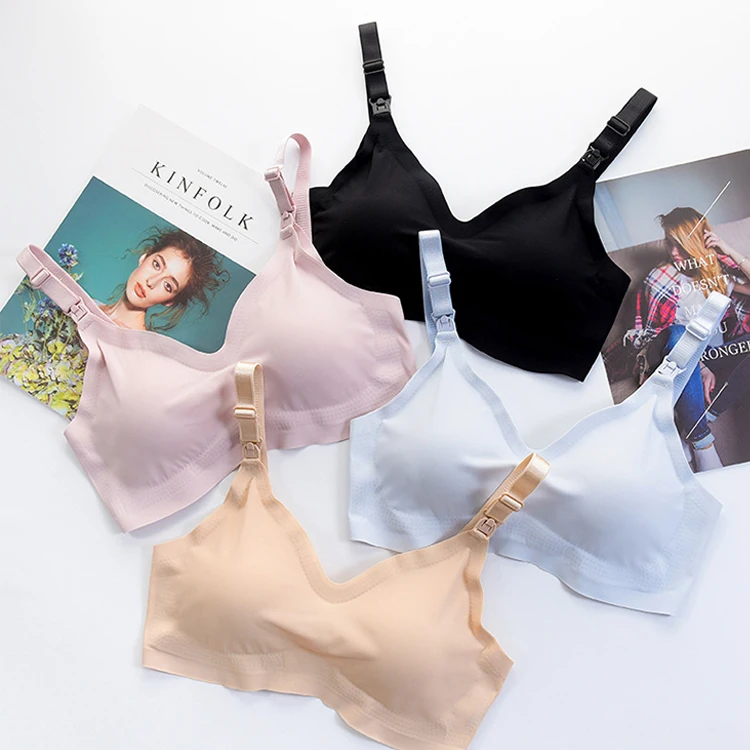 Wholesale Front Open Button Breastfeeding Bras Pregnancy Maternity Nursing Bra, Black,blue,pink,beige
Wholesale Front Open Button Breastfeeding Bras Pregnancy Maternity Nursing Bra, Black,blue,pink,beige