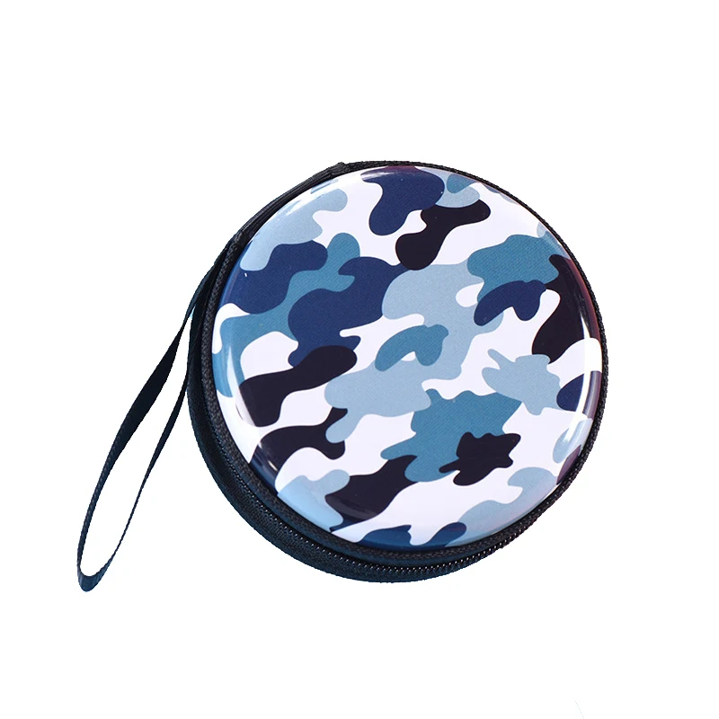 Tinplate Camouflage Rround Zipper Coin Purse Earphone Bag Wholesale Custom Wallets
Tinplate Camouflage Rround Zipper Coin Purse Earphone Bag Wholesale Custom Wallets