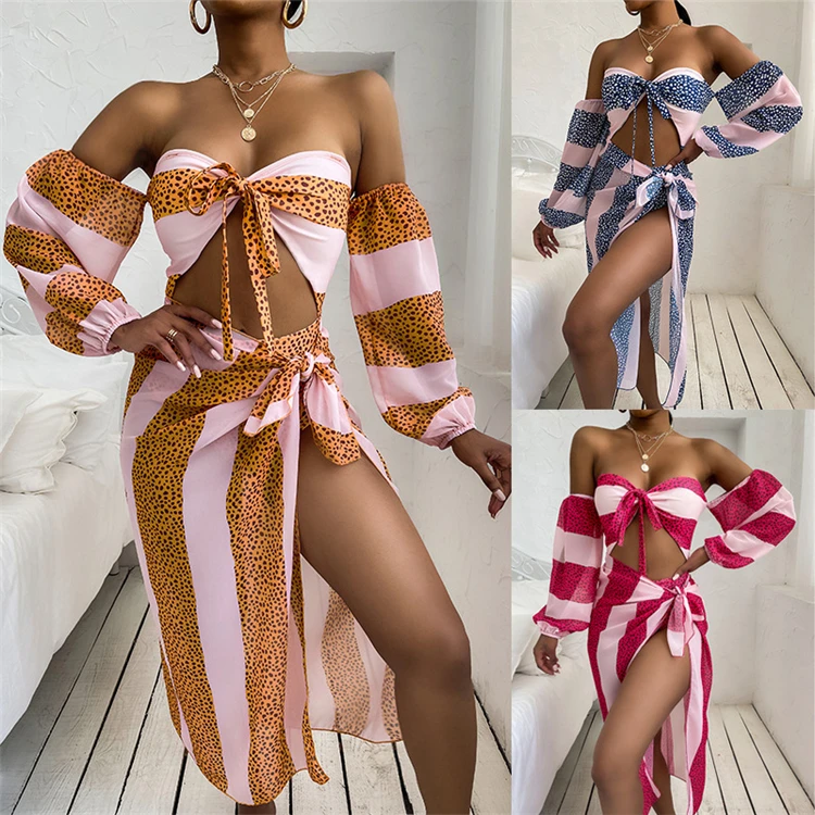 DUODUOCOLOR 2021 summer new arrivals sexy swimwear pink printing long sleeves bikini ladies swimwear D97937
DUODUOCOLOR 2021 summer new arrivals sexy swimwear pink printing long sleeves bikini ladies swimwear D97937