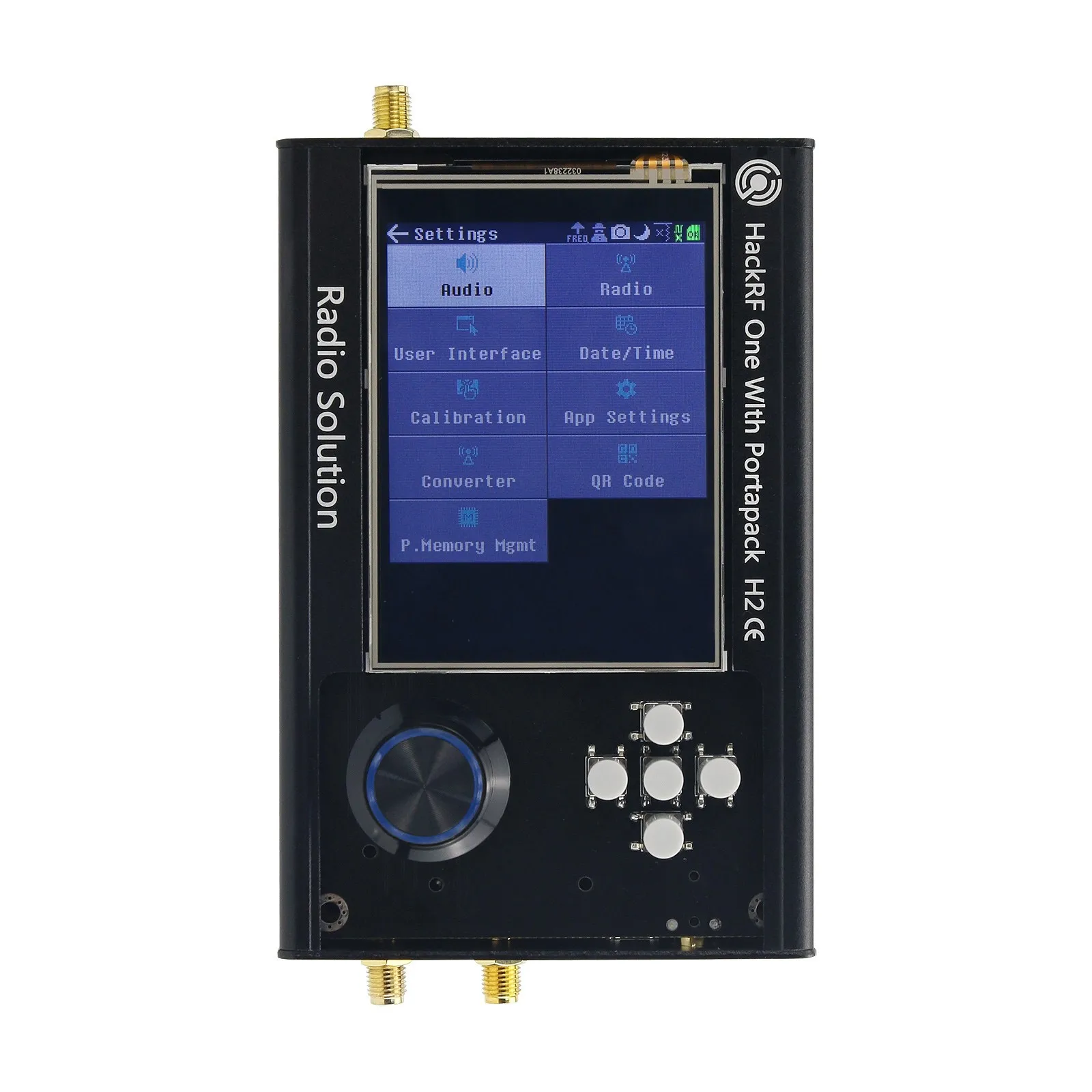 PortaPack H2 + HackRF One R9 V1.9.1 + 5 Antennas + Data Cable 1MHz-6GHz SDR Radio Assembled
PortaPack H2 + HackRF One R9 V1.9.1 + 5 Antennas + Data Cable 1MHz-6GHz SDR Radio Assembled