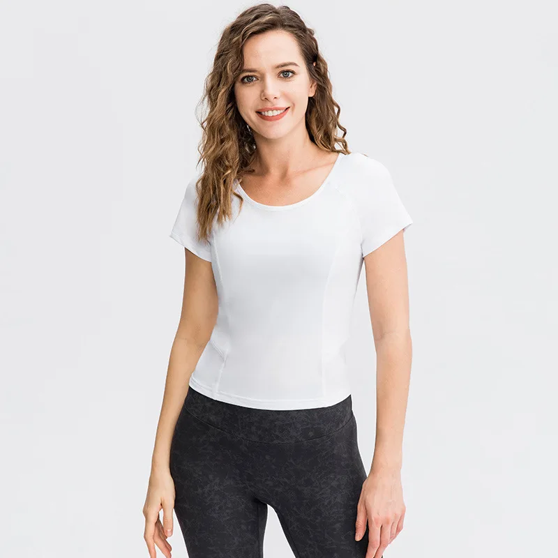 Plus Size Women Short Sleeve Yoga Top Back Hollow Gym Sport T-shirt Quick Dry Breathable Shirt Fitness Running Sportwear
Plus Size Women Short Sleeve Yoga Top Back Hollow Gym Sport T-shirt Quick Dry Breathable Shirt Fitness Running Sportwear