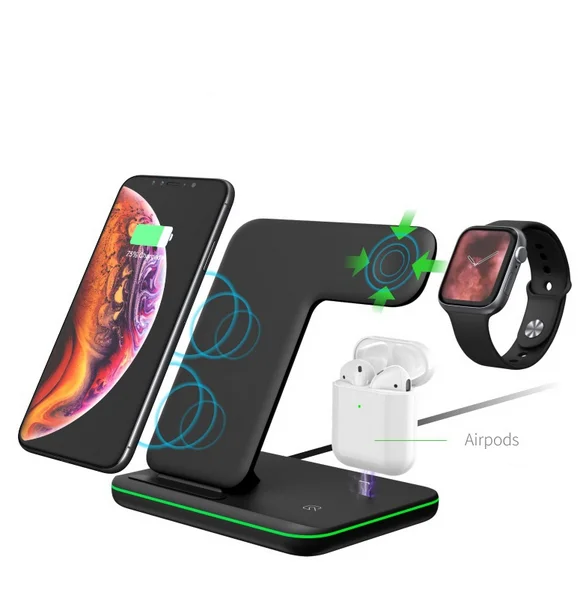 Wireless Charger, Qi Wireless Charger Fast Charging Pad Dock Wood Charging Stand for iPhone 8 8P X Samsung
Wireless Charger, Qi Wireless Charger Fast Charging Pad Dock Wood Charging Stand for iPhone 8 8P X Samsung